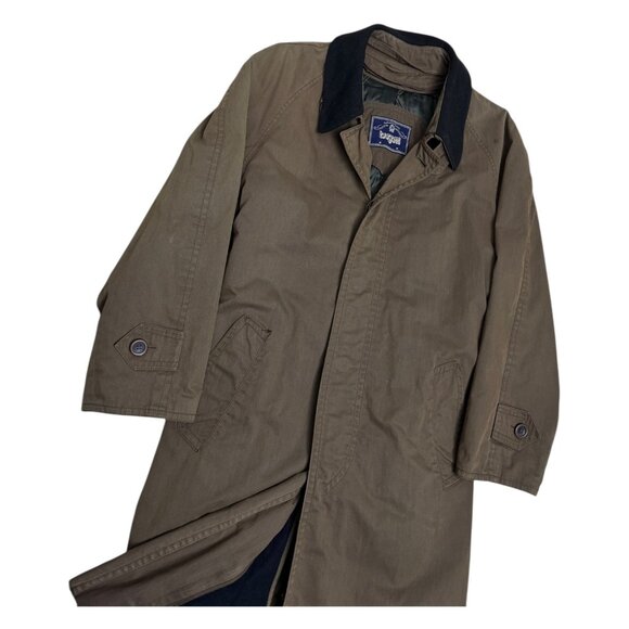 BUGATTI Vintage 90s Luxury Designer Business Casual Trench Coat Mens Large - Picture 6 of 10